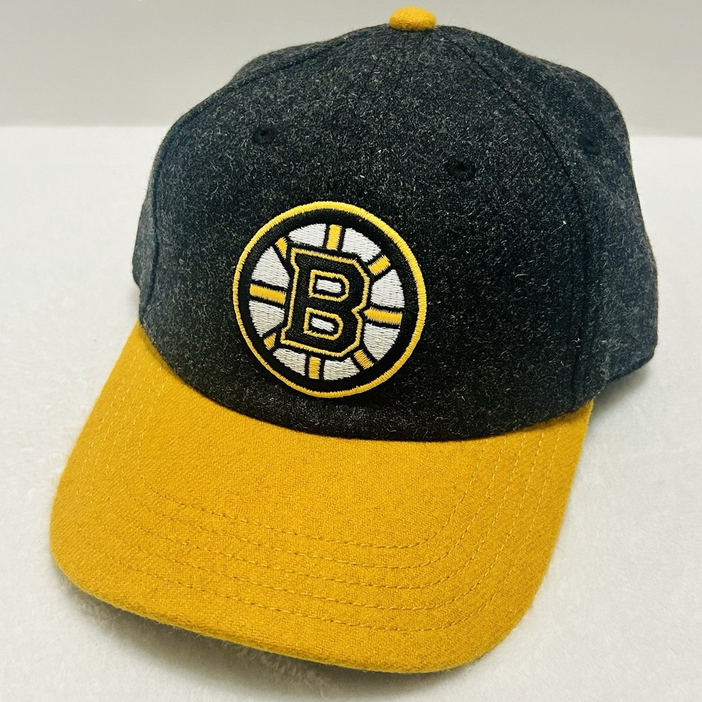 American Needle Boston Bruins Centennial Vintage 2-Tone Hat Cap Adjustable Gray